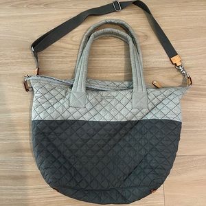 MZ Wallace messenger tote bag - two tone